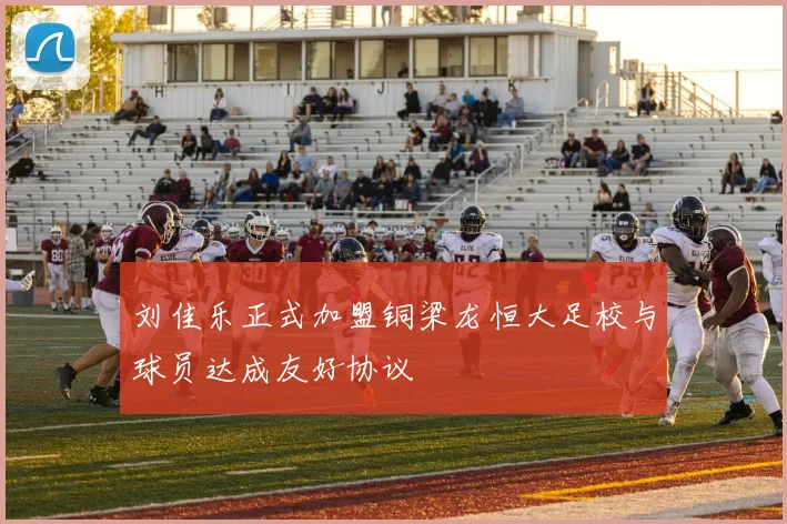 刘佳乐正式加盟铜梁龙恒大足校与球员达成友好协议